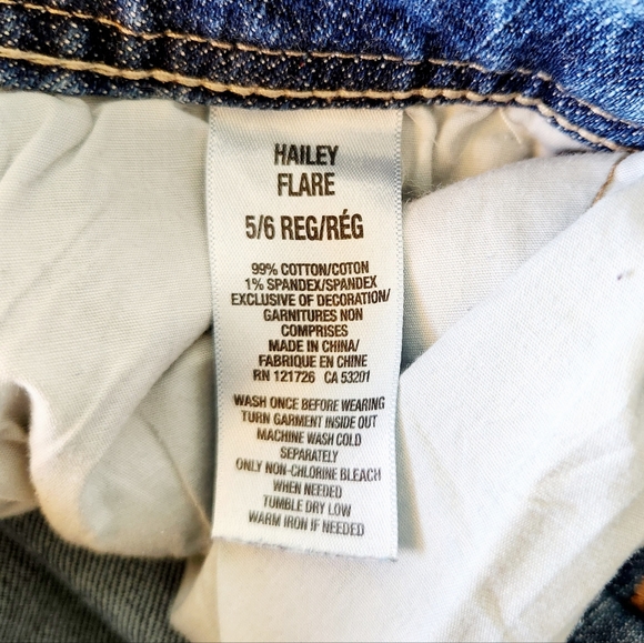 Aeropostale Women's Junior's Flare Jeans - Picture 8 of 8